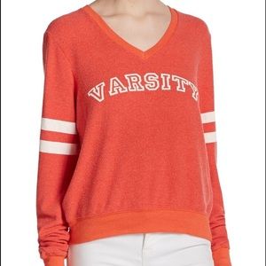 {Wildfox} Varsity Sweatshirt Small Pullover